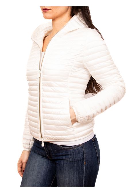 piumino logo bianco SAVE THE DUCK | D33620WALEXA-00000